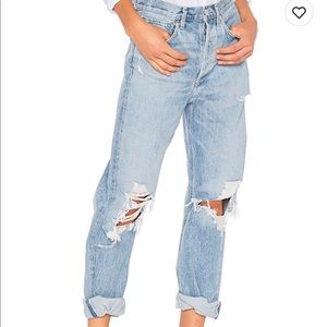 Agolde 90’s mid rise loose fit jeans